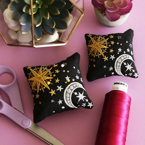 Day to Night Pillow Pincushion (In-the-Hoop) - Image 10