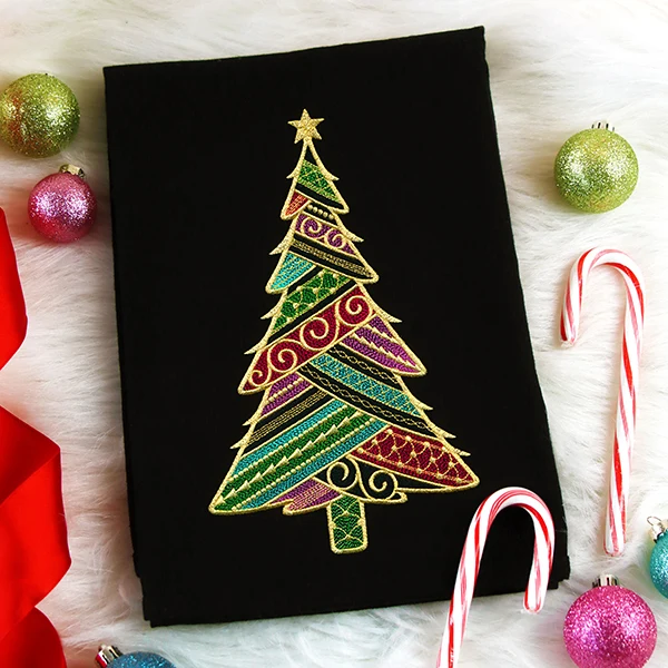 Dazzling Filigree Christmas Tree - Image 2