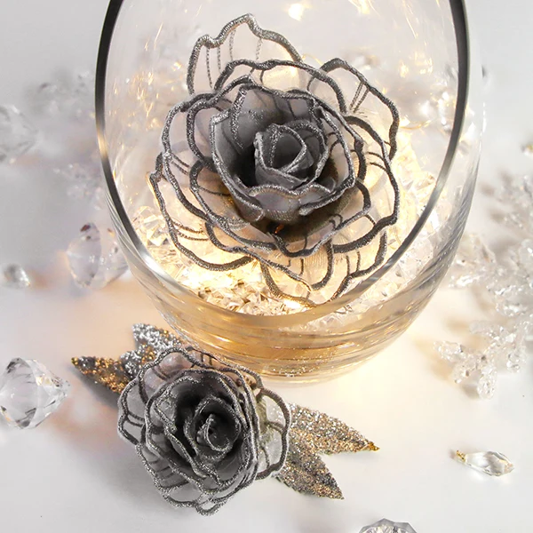 Dazzling Rose (Freestanding Organza) - Image 12