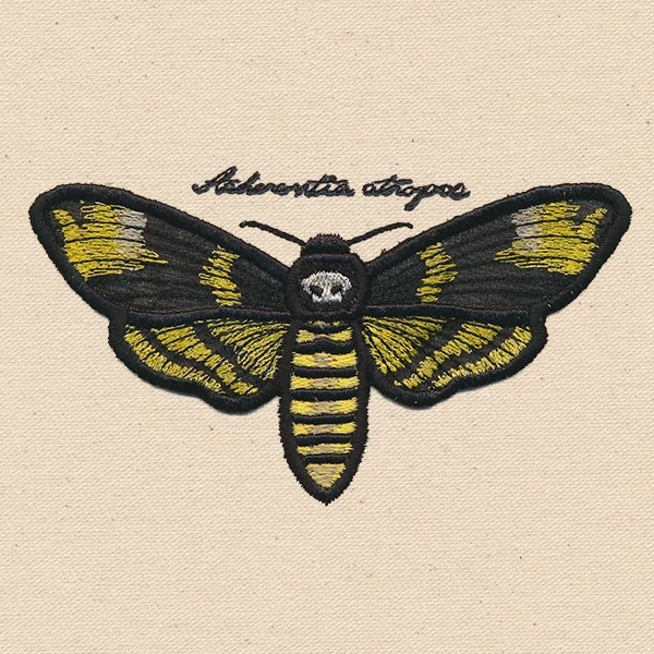 Death's Head Moth (3D Applique) - Image 2
