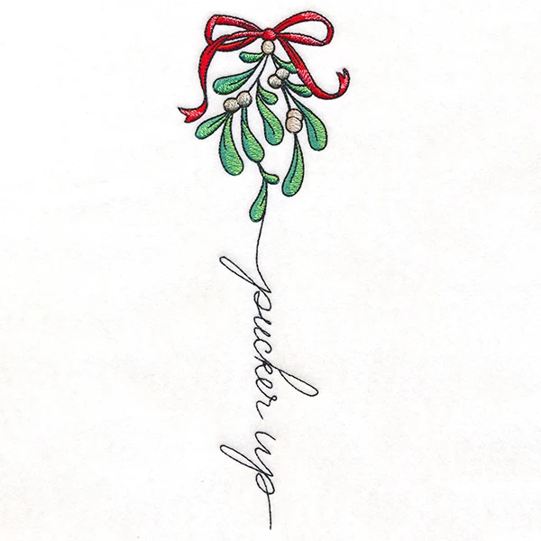 December Pucker Up Mistletoe - Image 3