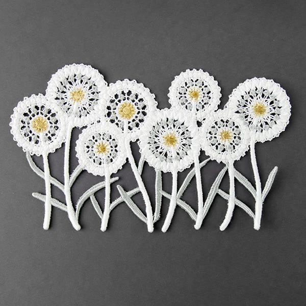 Delicate Dandelions Border (Lace) - Image 3