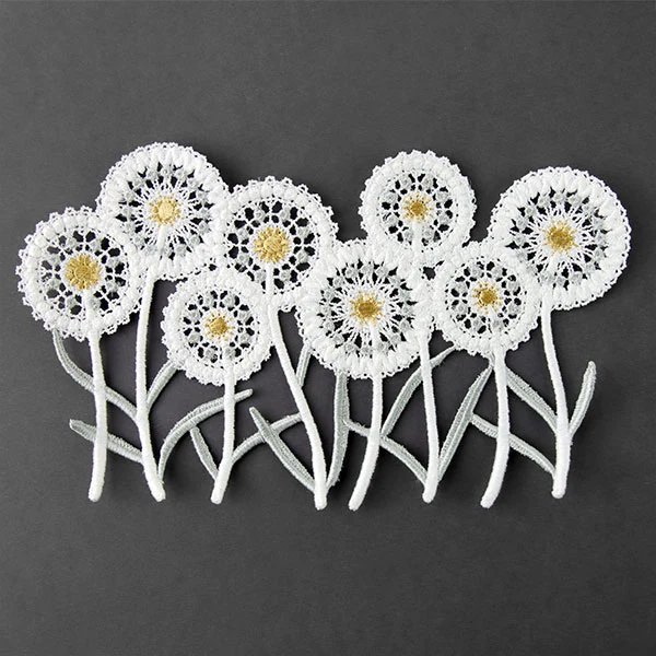 Delicate Dandelions Border (Lace) - Image 5