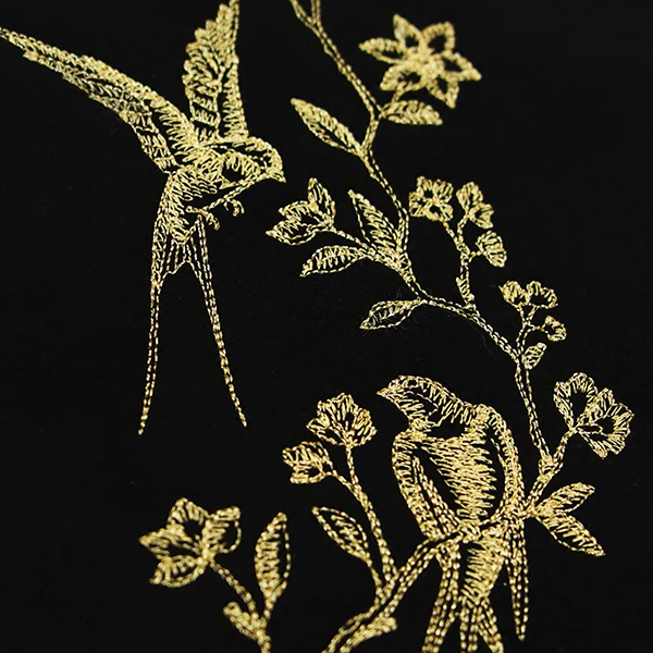 Delicate Swallows in Branches - Image 8