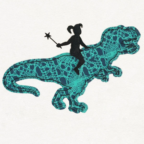 Dino Girl (Applique) - Image 5