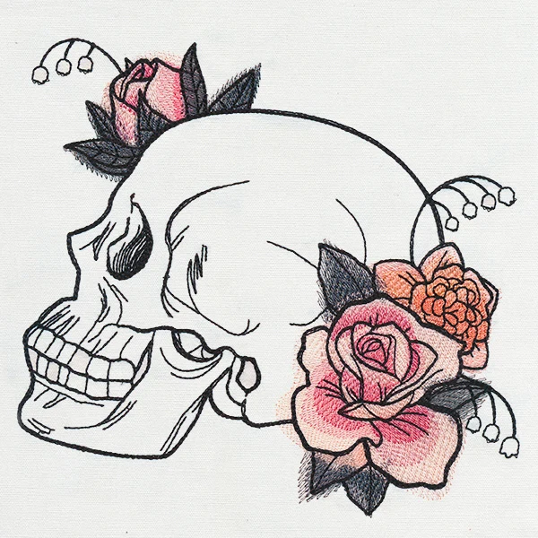 Dire Blooms - Skull