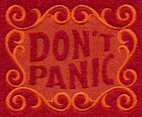 Don't Panic (Embossed) - Image 3