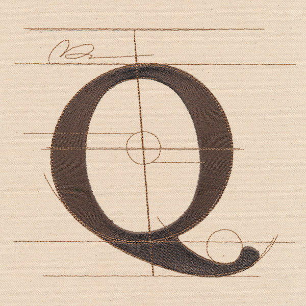 Drafting Letter Q - Image 2
