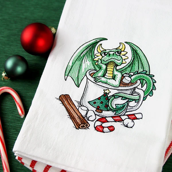 Dreaming Hot Cocoa Dragon - Image 8