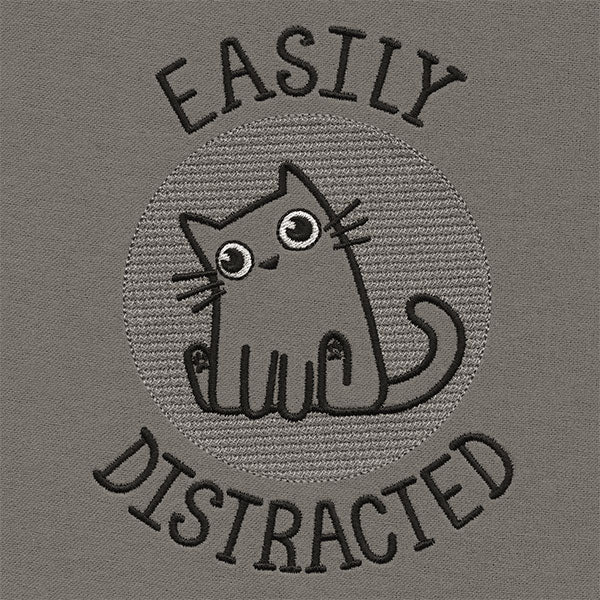 Easily Distracted Cat (Embossed) - Image 7