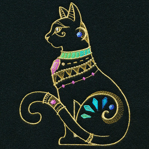 Egyptian Bejeweled Cat - Image 5
