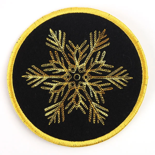 Elements of Winter Snowflake Coaster 3 (In-the-Hoop) - Image 5