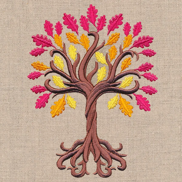Enchanted Autumn Tree (Puff Foam) - Image 2