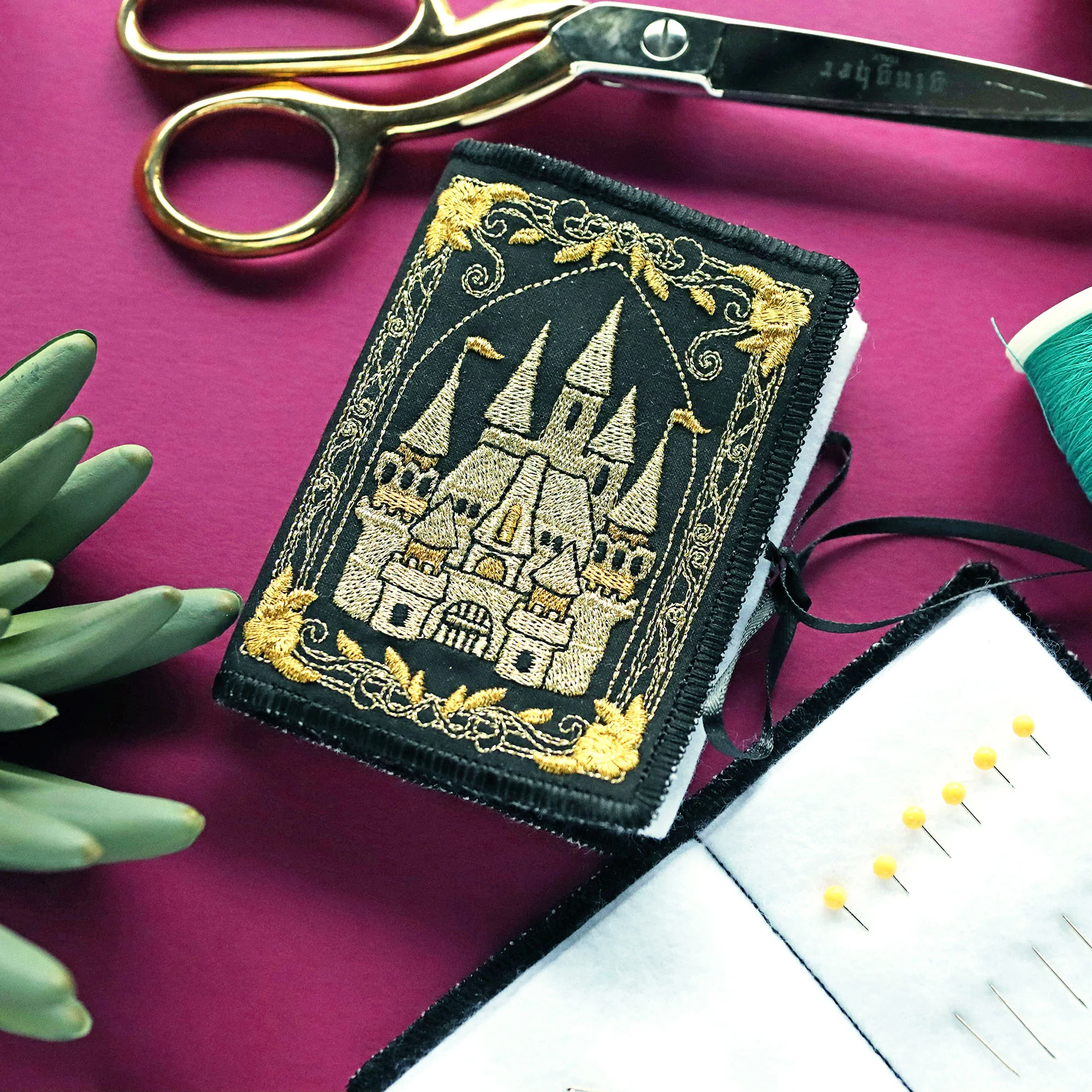 Enchanted Castle Needle book (In-the-Hoop) - Image 2