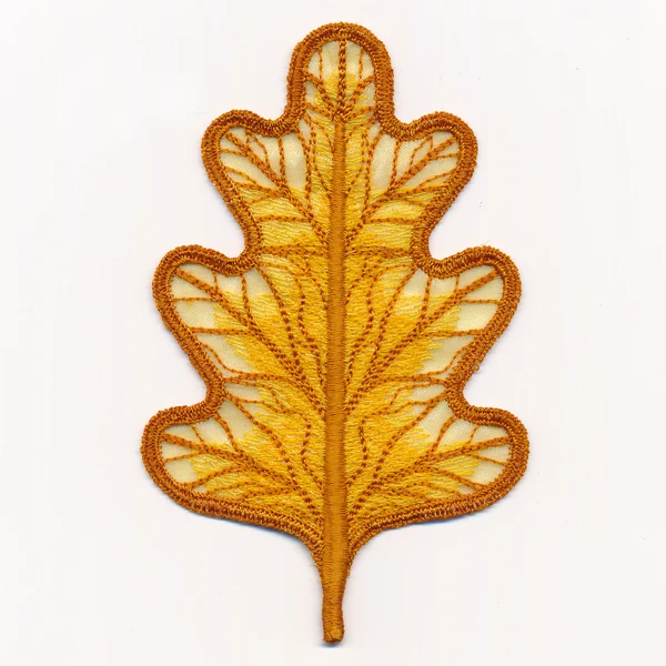 Extravagant Oak Leaf (Freestanding Organza) - Image 2