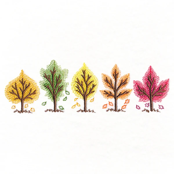 Falling Leaves Border - Image 3