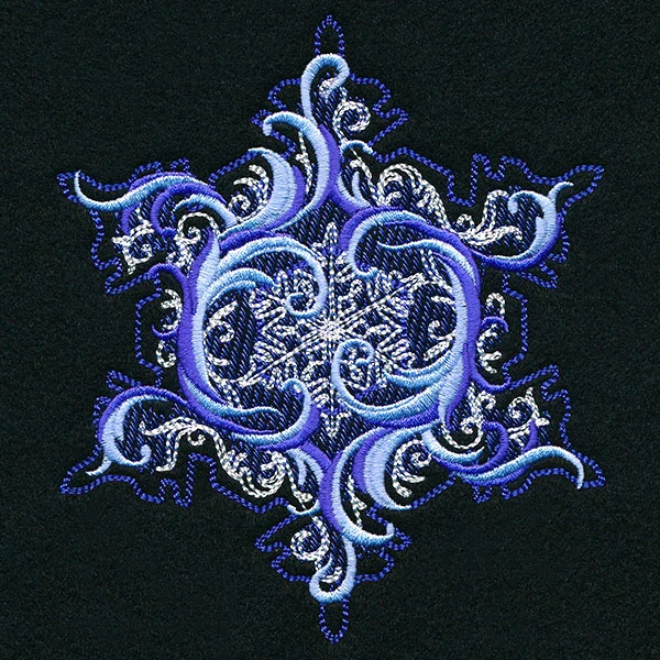 Fanciful Winter Snowflake - Image 5