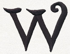 Fantasy Letter W - Lowercase - Image 2