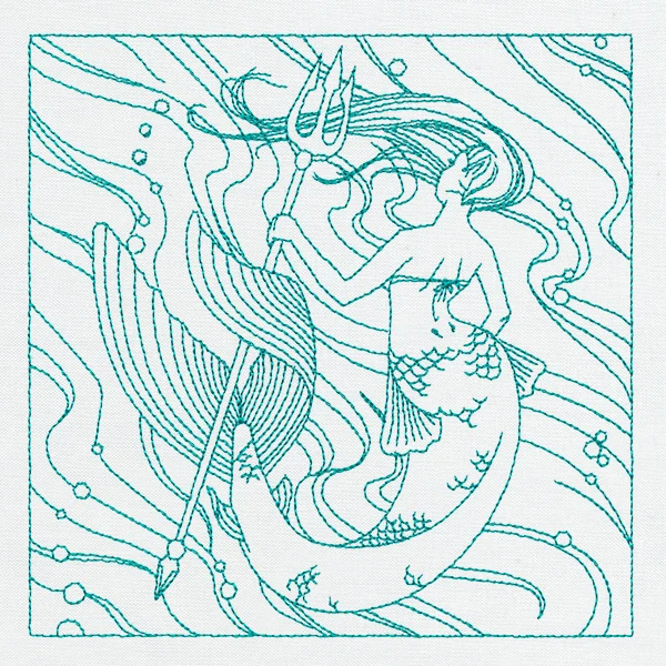 Fantasy Quilting - Mermaid - Image 3