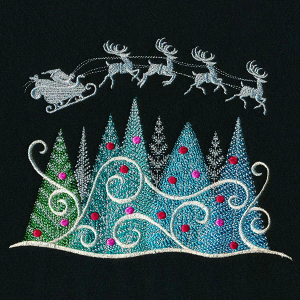 Festive Christmas Forest - Image 2