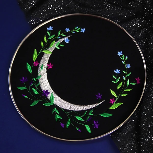 Floral Crescent Moon - Image 6