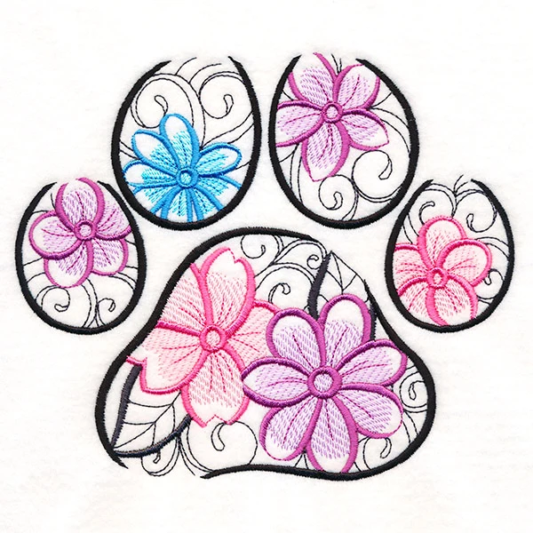Floral Pawprint - Image 3