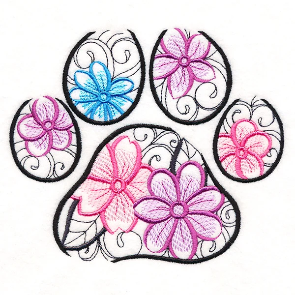 Floral Pawprint - Image 4