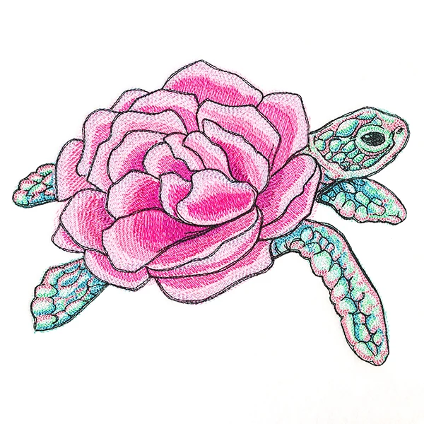 Floral Sea Turtle - Image 5