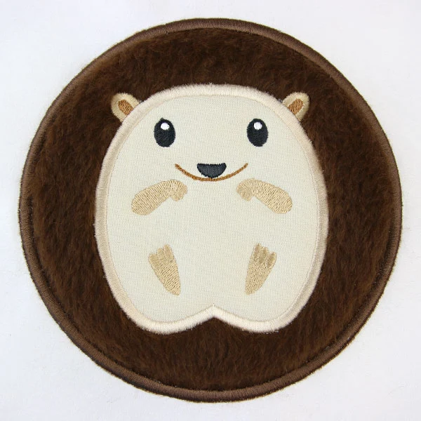 Fluffy Critters Hedgehog (Applique) - Image 4
