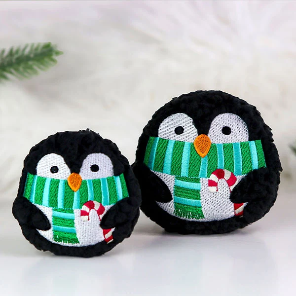 Fluffy & Festive Penguin (In-the-Hoop) - Image 6