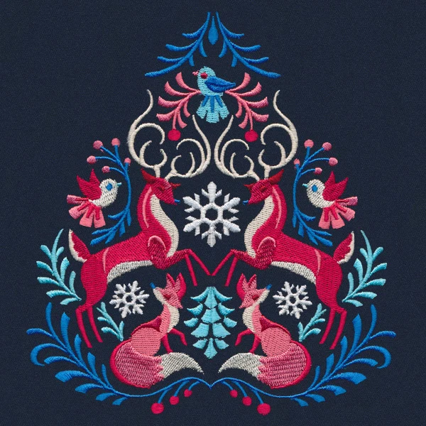 Folksy Winter Woodland Crest - Image 2
