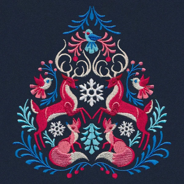 Folksy Winter Woodland Crest - Image 3