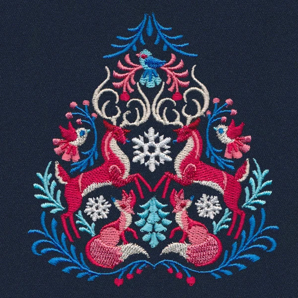 Folksy Winter Woodland Crest - Image 4