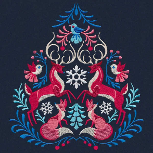 Folksy Winter Woodland Crest - Image 5