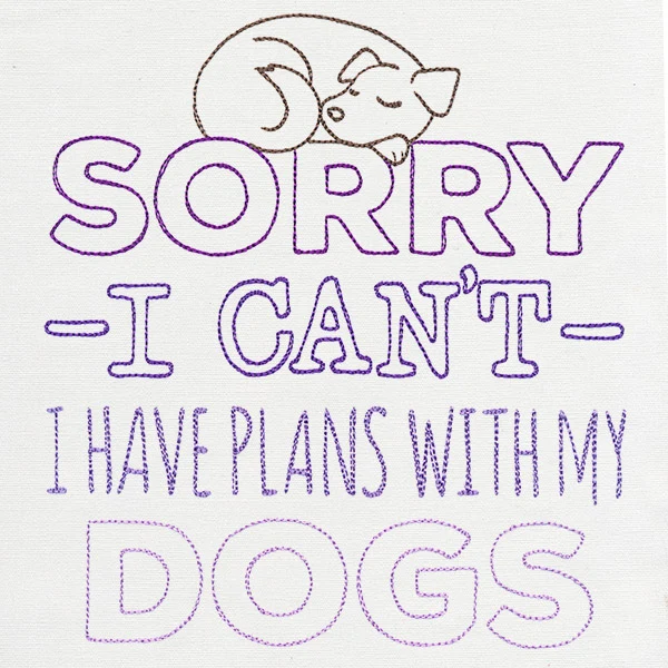 Fresh Tees - I Have Plans with My Dogs