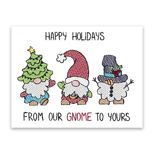 From Our Gnome To Yours (Cardstock) - Image 3
