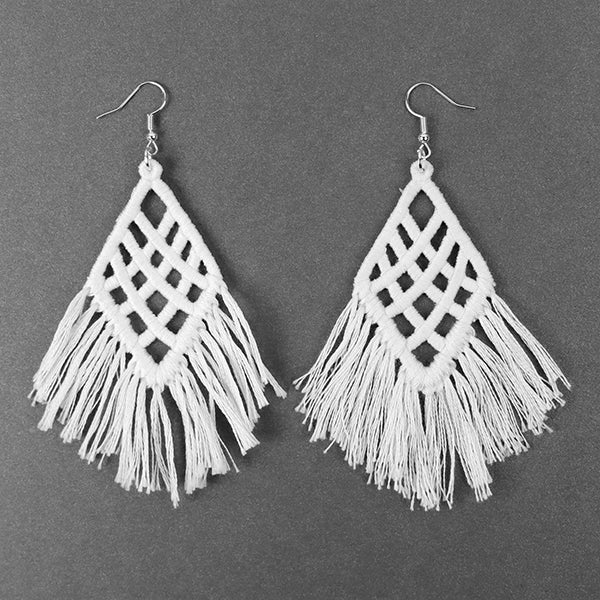 Geometric Earrings (Lace) - Image 2