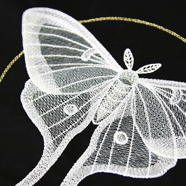 Ghostly Luna Moth - Image 10