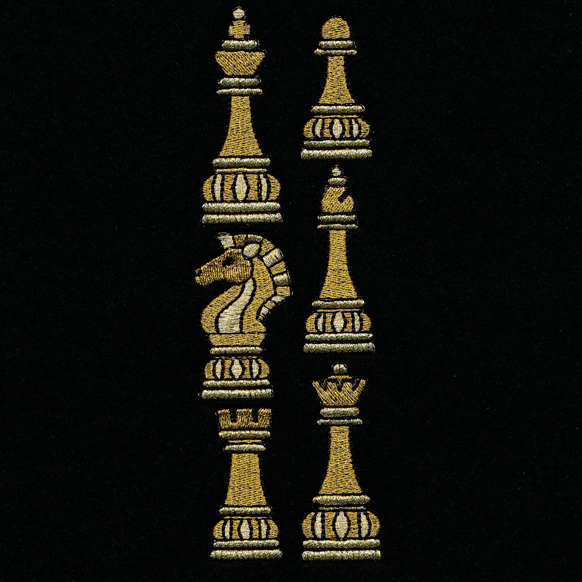 Gilded Chess Pieces - Vertical Border - Image 7