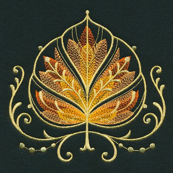 Gilded Mirage Aspen Leaf - Image 3