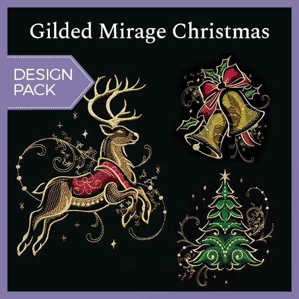 Gilded Mirage Christmas (Design Pack) - Image 4