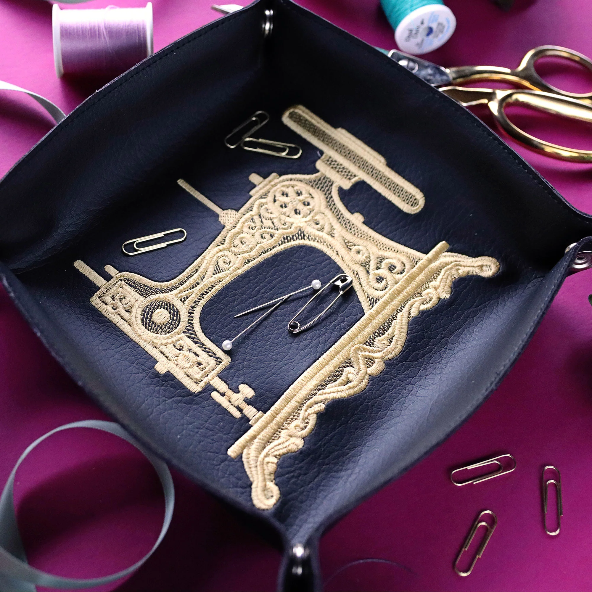 Gilded Sewing Machine - Image 12