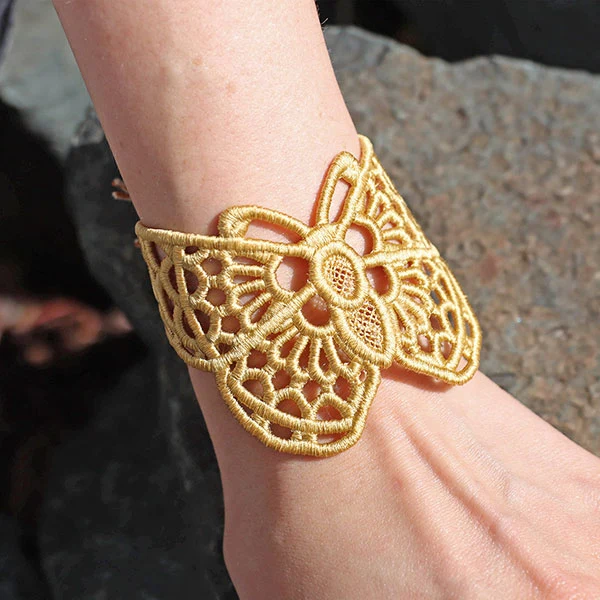 Gilded Wings Bracelet - Butterfly (Lace) - Image 2