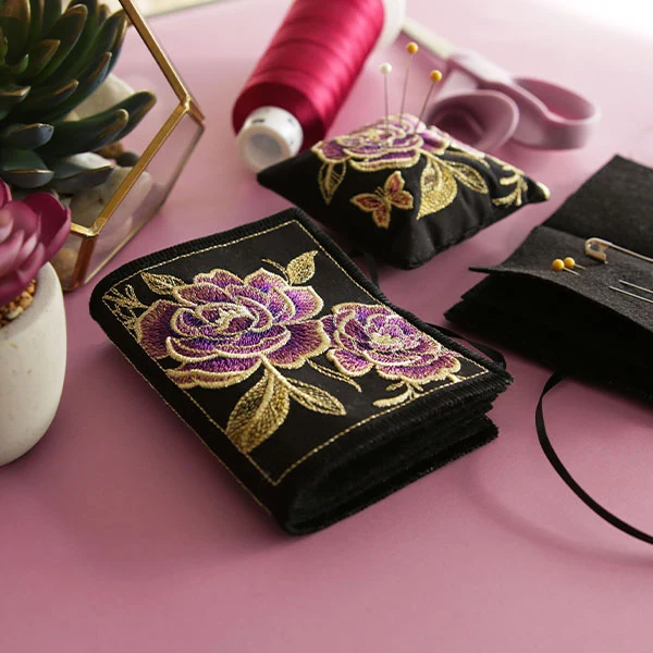 Glimmering Garden Needle Book (In-the-Hoop) - Image 15