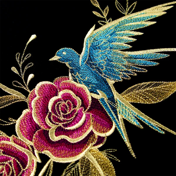 Glimmering Garden - Swallow and Roses - Image 4