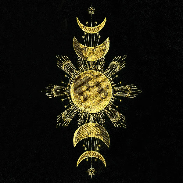 Golden Moon Phases - Image 9
