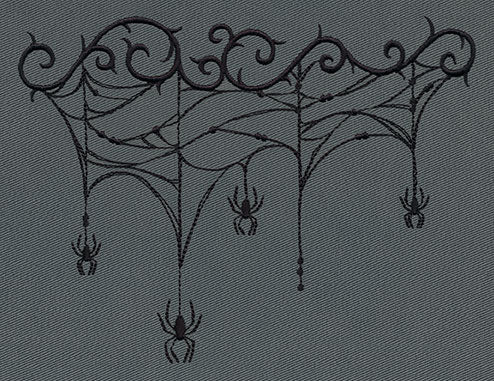 Gothic Gala - Cobweb Drape - Image 2