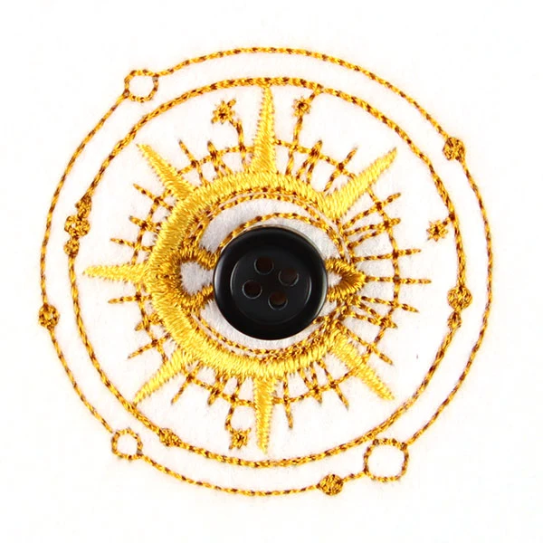 Halloween Buttonhole - Moon - Image 8