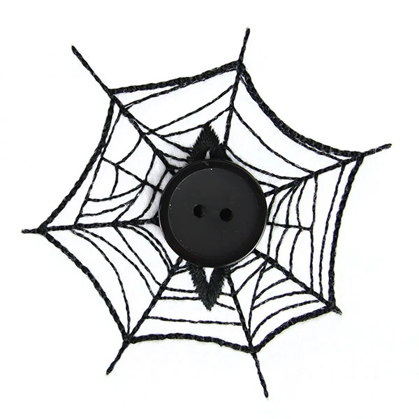 Halloween Buttonhole - Spiderweb - Image 6