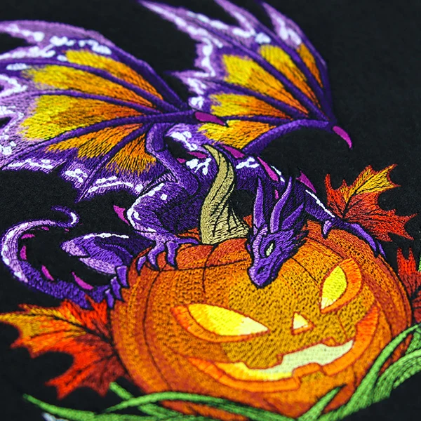 Halloween Jack o' Lantern Dragon - Image 8